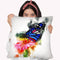 Butterfly On Flower Throw Pillow By Cornel Vlad - by all about vibe