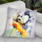 Butterfly On Yellow Flower Throw Pillow By Cornel Vlad - by all about vibe