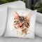 Cat Head Throw Pillow By Cornel Vlad - by all about vibe