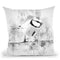Crested Tit I Throw Pillow By Cornel Vlad - by all about vibe