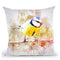 Crested Tit Throw Pillow By Cornel Vlad - by all about vibe