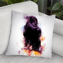 Crow Raven Throw Pillow By Cornel Vlad - by all about vibe
