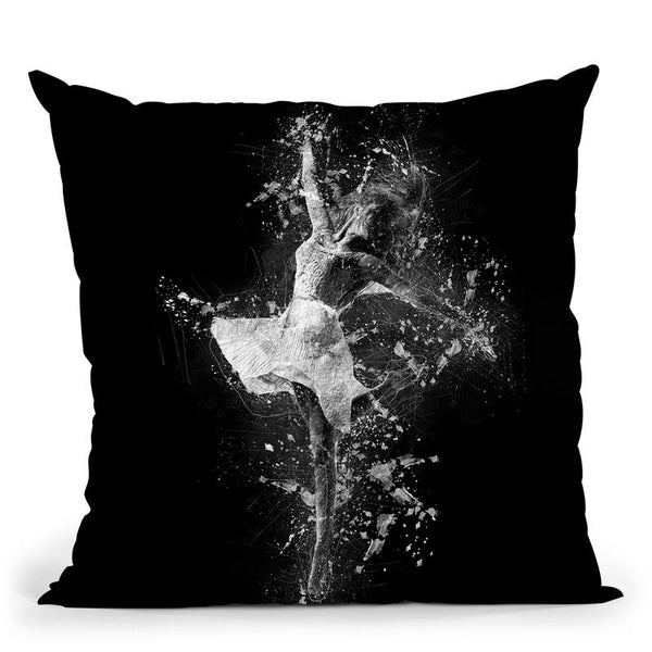 Dancing Throw Pillow By Cornel Vlad - by all about vibe
