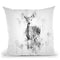 Deer I Throw Pillow By Cornel Vlad - by all about vibe