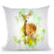 Deer Throw Pillow By Cornel Vlad - by all about vibe