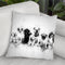 Dog Puppies I Throw Pillow By Cornel Vlad - by all about vibe