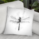 Dragonfly I Throw Pillow By Cornel Vlad - by all about vibe