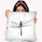Dragonfly I Throw Pillow By Cornel Vlad - by all about vibe