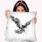 Eagle Flying I Throw Pillow By Cornel Vlad - by all about vibe