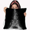 Eiffel Tower 3 Throw Pillow By Cornel Vlad - by all about vibe