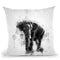 Elephant Looking I Throw Pillow By Cornel Vlad - by all about vibe