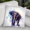 Elephant Looking Throw Pillow By Cornel Vlad - by all about vibe