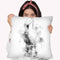 Flamingo I Throw Pillow By Cornel Vlad - by all about vibe