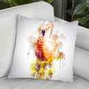Flamingo Throw Pillow By Cornel Vlad - by all about vibe