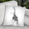 Giraffe Blackndwhite Throw Pillow By Cornel Vlad - by all about vibe