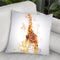 Giraffe Throw Pillow By Cornel Vlad - by all about vibe