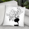 Gramophone And Music Notes Throw Pillow By Cornel Vlad - by all about vibe