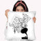 Gramophone And Music Notes Throw Pillow By Cornel Vlad - by all about vibe