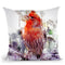 House Finch Bird Throw Pillow By Cornel Vlad - by all about vibe