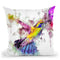 Humingbird Throw Pillow By Cornel Vlad - by all about vibe