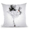 Japanese Red Crowned Crane Throw Pillow By Cornel Vlad - by all about vibe