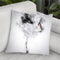 Japanese Red Crowned Crane Throw Pillow By Cornel Vlad - by all about vibe