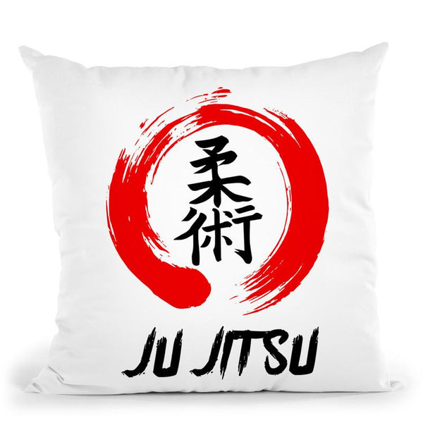 Jujitsu Throw Pillow By Cornel Vlad - by all about vibe