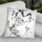 Kitten I Throw Pillow By Cornel Vlad - by all about vibe