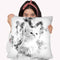 Kitten I Throw Pillow By Cornel Vlad - by all about vibe
