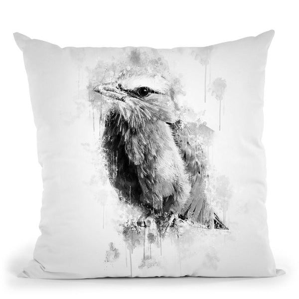Lilac Breasted Roller I Throw Pillow By Cornel Vlad - by all about vibe