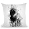 Lion I Throw Pillow By Cornel Vlad - by all about vibe