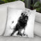 Lion Mighty I Throw Pillow By Cornel Vlad - by all about vibe