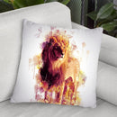 Lion Throw Pillow By Cornel Vlad - by all about vibe