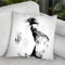Macaroni Penguin I Throw Pillow By Cornel Vlad - by all about vibe