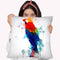 Macaw Parrot Throw Pillow By Cornel Vlad - by all about vibe