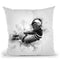 Mandarin Duck I Throw Pillow By Cornel Vlad - by all about vibe