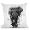 Mighty Elephant I Throw Pillow By Cornel Vlad - by all about vibe