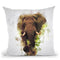 Mighty Elephant Throw Pillow By Cornel Vlad - by all about vibe