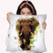 Mighty Elephant Throw Pillow By Cornel Vlad - by all about vibe