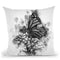 Monarch Butterfly I Throw Pillow By Cornel Vlad - by all about vibe