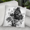 Monarch Butterfly I Throw Pillow By Cornel Vlad - by all about vibe