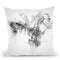 Owl Flying I Throw Pillow By Cornel Vlad - by all about vibe