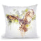 Owl Flying Throw Pillow By Cornel Vlad - by all about vibe