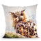 Owl Looking Throw Pillow By Cornel Vlad - by all about vibe