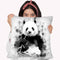 Panda I Throw Pillow By Cornel Vlad - by all about vibe