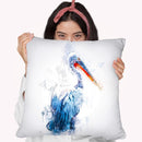 Pelican Throw Pillow By Cornel Vlad - by all about vibe
