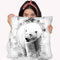 Polar Bear I Throw Pillow By Cornel Vlad - by all about vibe