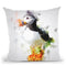 Puffin Bird Throw Pillow By Cornel Vlad - by all about vibe