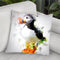 Puffin Bird Throw Pillow By Cornel Vlad - by all about vibe