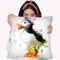 Puffin Bird Throw Pillow By Cornel Vlad - by all about vibe